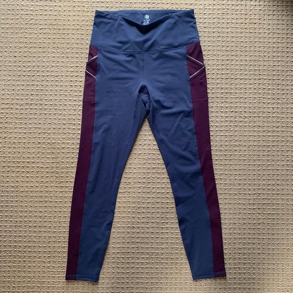 GAIAM Pants - Gaiam Om High-Rise Color Blocked Leggings Pockets